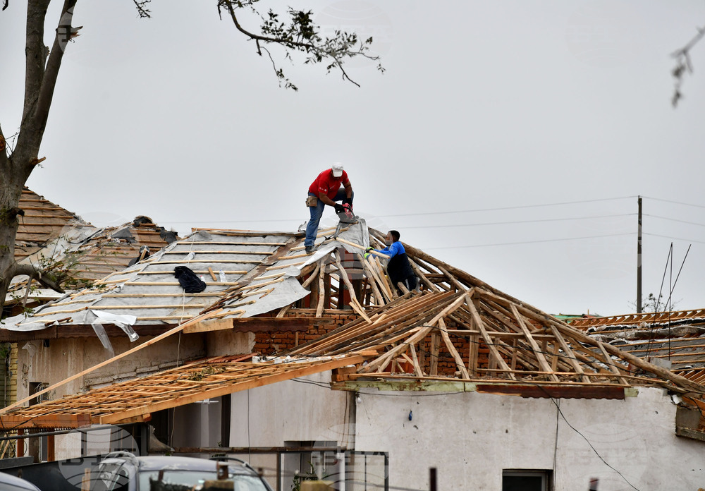 Село Лъвино - природно бедствие - щетите - възстановяване