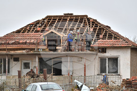 Село Лъвино - природно бедствие - щетите - възстановяване