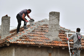 Село Лъвино - природно бедствие - щетите - възстановяване