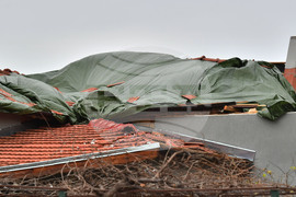 Село Лъвино - природно бедствие - щетите - възстановяване