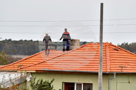 Село Лъвино - природно бедствие - щетите - възстановяване