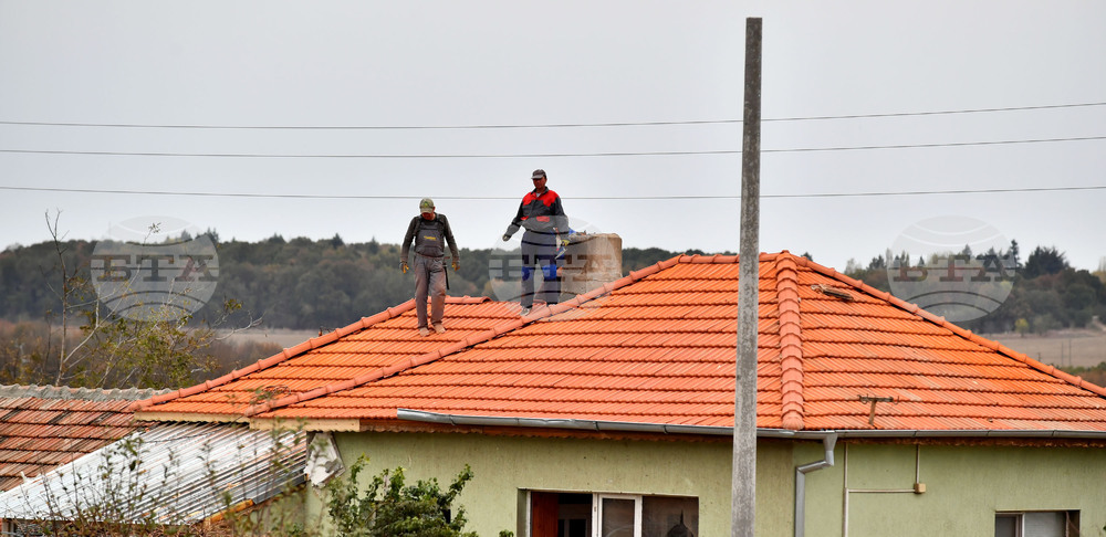 Село Лъвино - природно бедствие - щетите - възстановяване