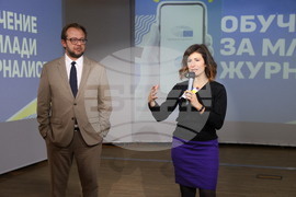 БТА - Европейски парламент - програма - млади журналисти - закриване на обучението - Рафаела де Марте - Теодор Стойчев