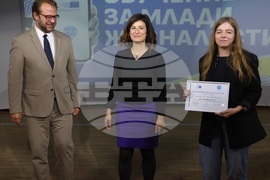 БТА - Европейски парламент - програма - млади журналисти - Рафаела де Марте - сертификати
