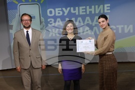 БТА - Европейски парламент - програма - млади журналисти - Рафаела де Марте - сертификати