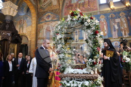 Румен Радев - Св.св. Кирил и Методий - мощи