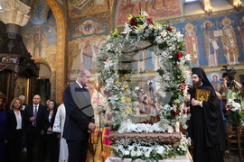 Румен Радев - Св.св. Кирил и Методий - мощи