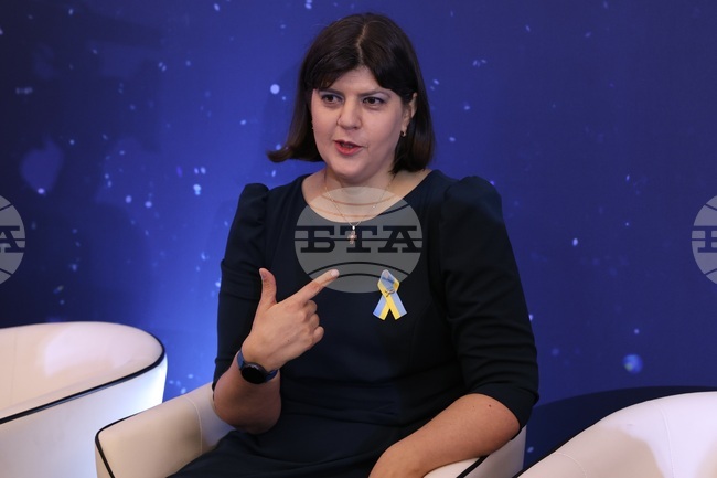 Европейският главен прокурор Лаура Кьовеши призова за укрепване на Службата на Европейската прокуратура в Атина