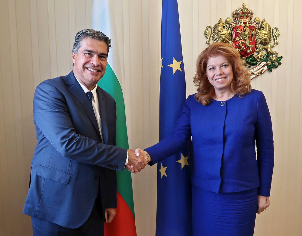 Илияна Йотова - Чако Хорхе Капитанич - среща