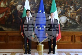 Италия - Кирил Петков  - Марио Драги - среща