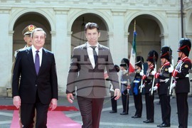 Италия - Кирил Петков  - Марио Драги - среща