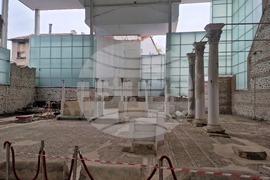 Сандански - археологически проучвания - мозайки