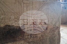 Сандански - археологически проучвания - мозайки