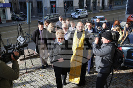 Руска църква „Свети Николай Мирликийски“ - молебен