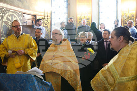 Руска църква „Свети Николай Мирликийски“ - молебен