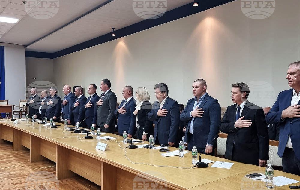 Плевен - Общински съвет - тържествено заседание - полагане на клетва