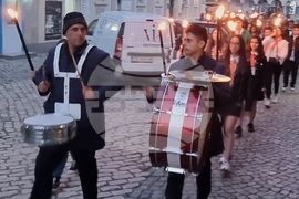 Шумен - Добри Войников - годишнина - факелно шествие