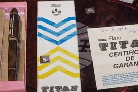 Румъния - изложба - писалки