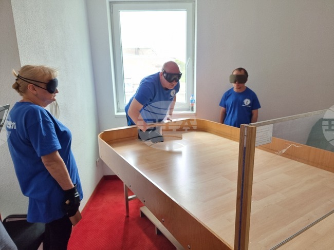 В Силистра завърши деветото държавно отборно първенство по шоудаун - спорт за хора със зрителни увреждания