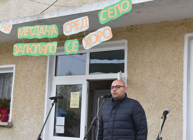 Кметът на Община Разград Добрин Добрев поздрави жителите на село Балкански за селищния празник на населеното място 