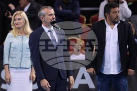 Тенис - Sofia Open 2023 - финал - Адриан Манарино - церемония - награждаване
