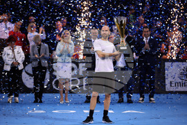 Тенис - Sofia Open 2023 - финал - Адриан Манарино - церемония - награждаване