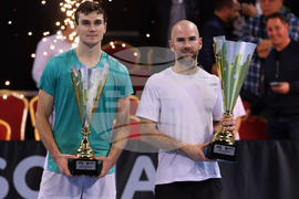 Тенис - Sofia Open 2023 - финал - церемония - награждаване