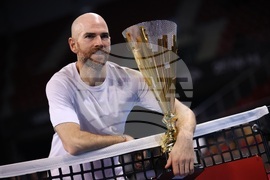 Тенис - Sofia Open 2023 - финал - Адриан Манарино - церемония - награждаване