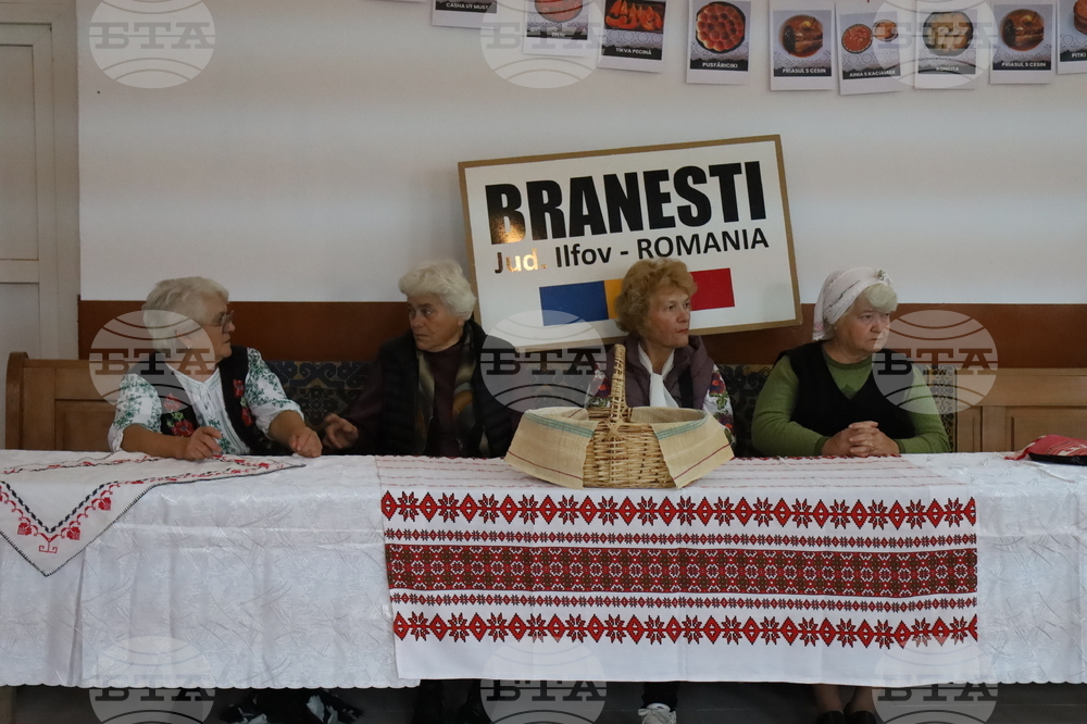 Румъния - село Извоареле - кулинарен фестивал