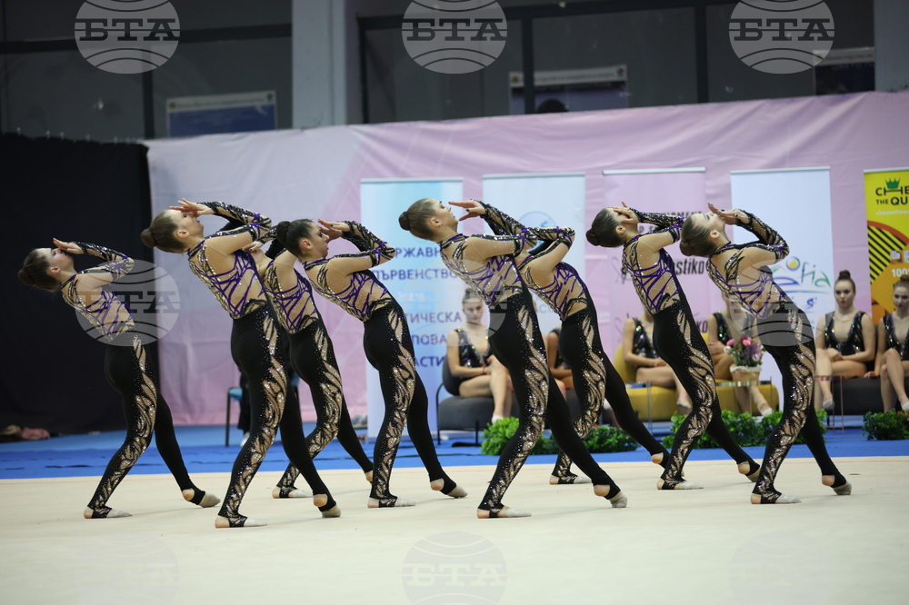 Държавно първенство по Естетическа гимнастика - The National team, първи състав