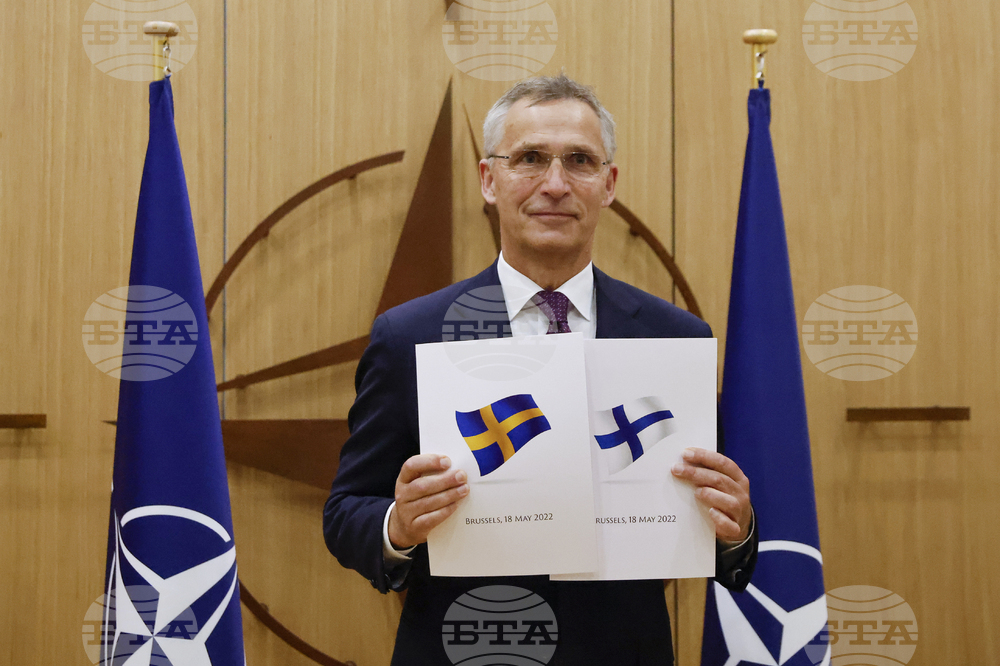НАТО ще свика среща на представители на Швеция, Финландия и Турция през идните дни