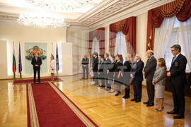 Румен Радев - Доника Ходжа - награждаване