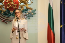 Румен Радев - Доника Ходжа - награждаване