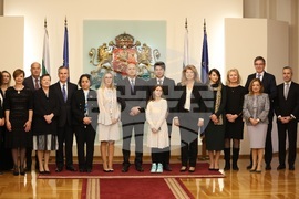 Румен Радев - Доника Ходжа - награждаване