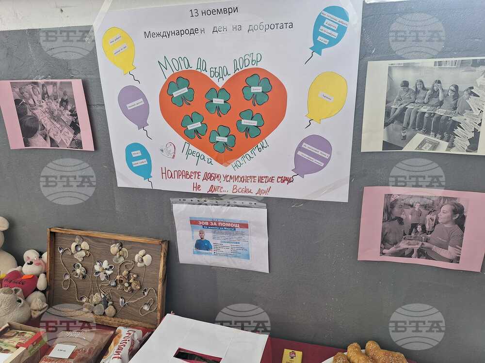 В Международния ден на добротата деца от Разградско се обединиха в благородна кауза