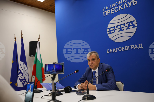 Национален пресклуб на БТА Благоевград - пресконференция - Илко Стоянов
