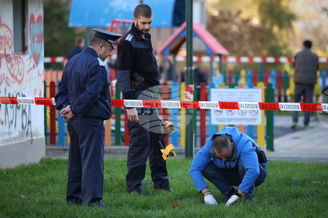 Благоевград - простреляна жена