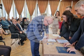 Видин - клетва - новоизбрани кмет и общински съветници