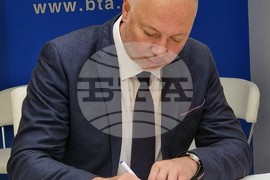 Република Северна Македония - Национален пресклуб на БТА-Скопие - Росен Желязков - посещение