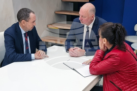 Република Северна Македония - Национален пресклуб на БТА-Скопие - Росен Желязков - посещение