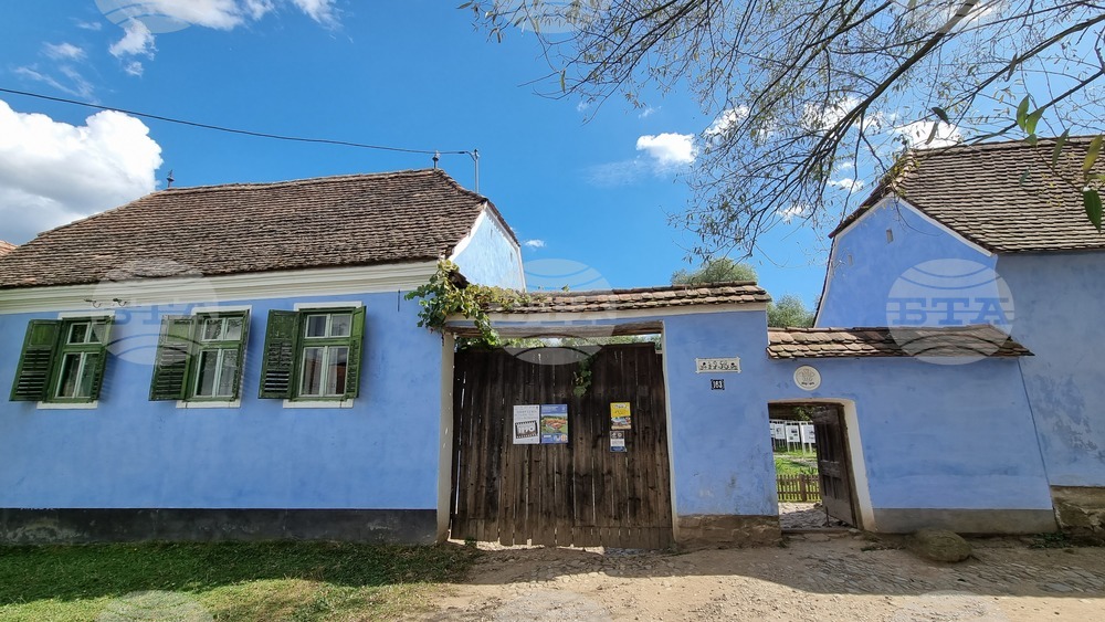 Румъния - саксонско село - Крал Чарлз III - къща