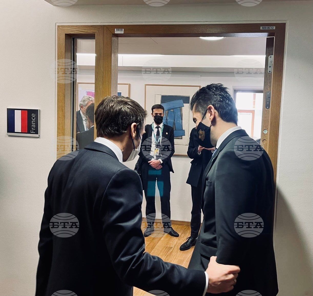 Белгия -  Кирил Петков -  Еманюел Макрон – среща