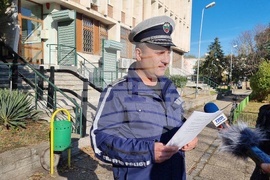 Видин - акция „Зима“ - пътна полиция - брифинг