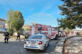 Разград - пожаро-тактическо учение