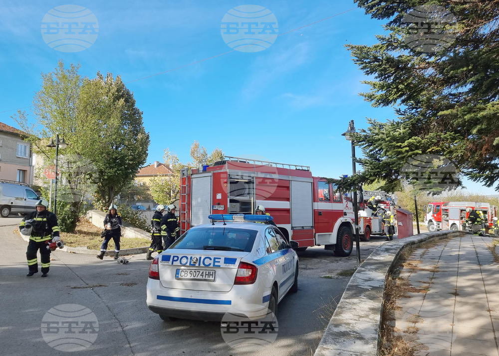 Разград - пожаро-тактическо учение