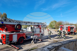 Разград - пожаро-тактическо учение