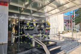 Разград - пожаро-тактическо учение