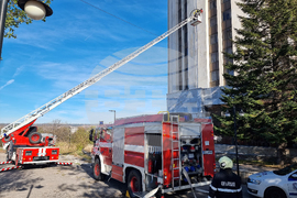 Разград - пожаро-тактическо учение