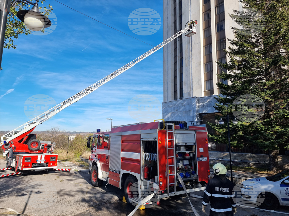 Разград - пожаро-тактическо учение