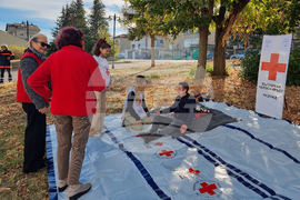 Разград - пожаро-тактическо учение